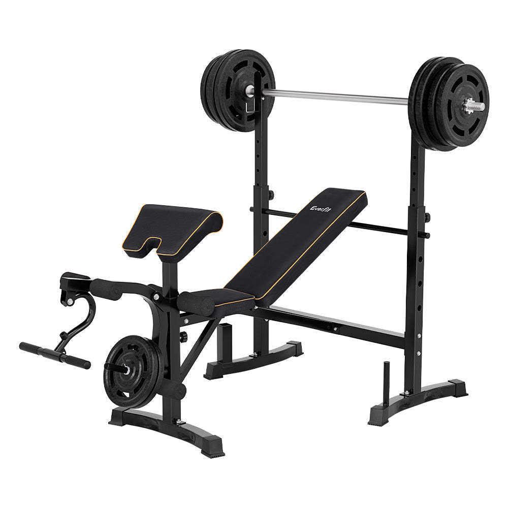 10 In 1 Weight Bench Adjustable Home Gym Station Bench Press 330KG