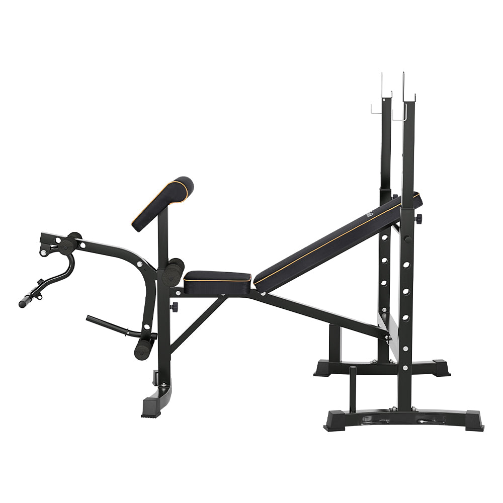 10 In 1 Weight Bench Adjustable Home Gym Station Bench Press 330KG