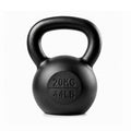 20kg Cast Iron Kettlebell with Powder Coating and Flat Bottom