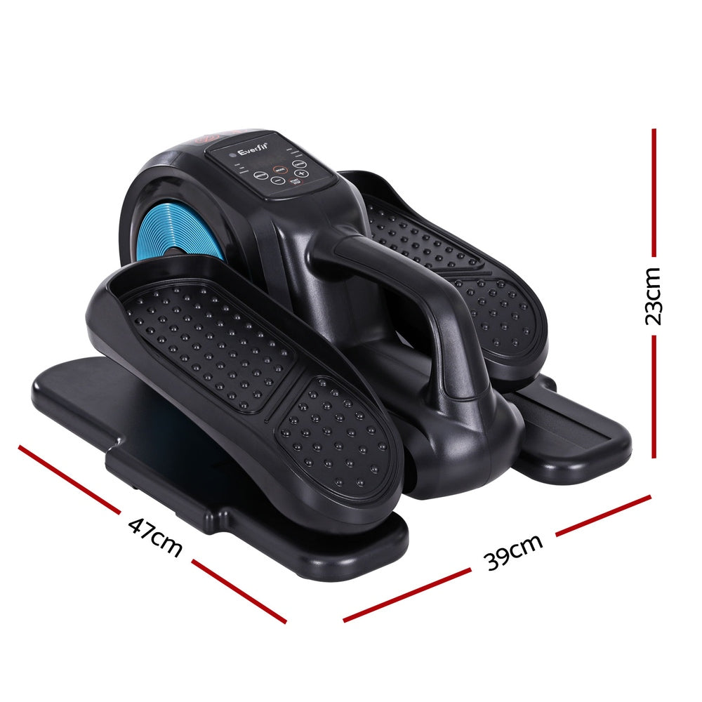 Pedal Exerciser Mini Exercise Bike Elliptical Cross Trainer 50W Blue