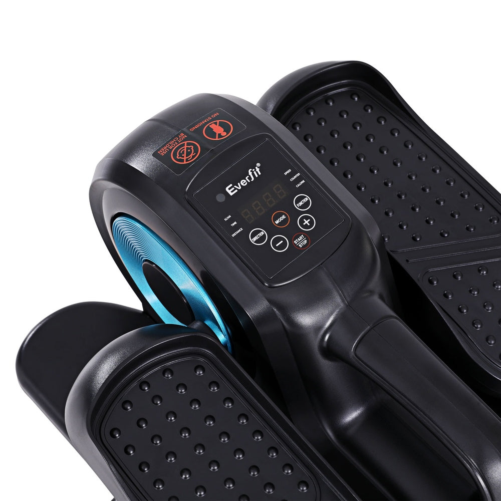 Pedal Exerciser Mini Exercise Bike Elliptical Cross Trainer 50W Blue