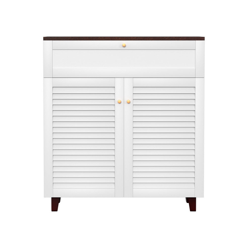 Shoe Rack Cabinet Shoes Storage Drawer 16 Pairs