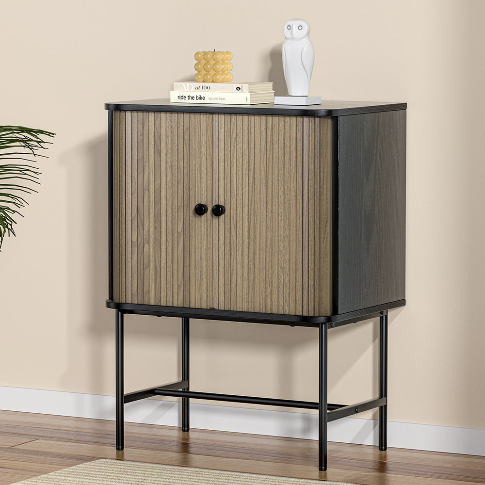 Two Tone Modern Style Buffet Sideboard Cupboard