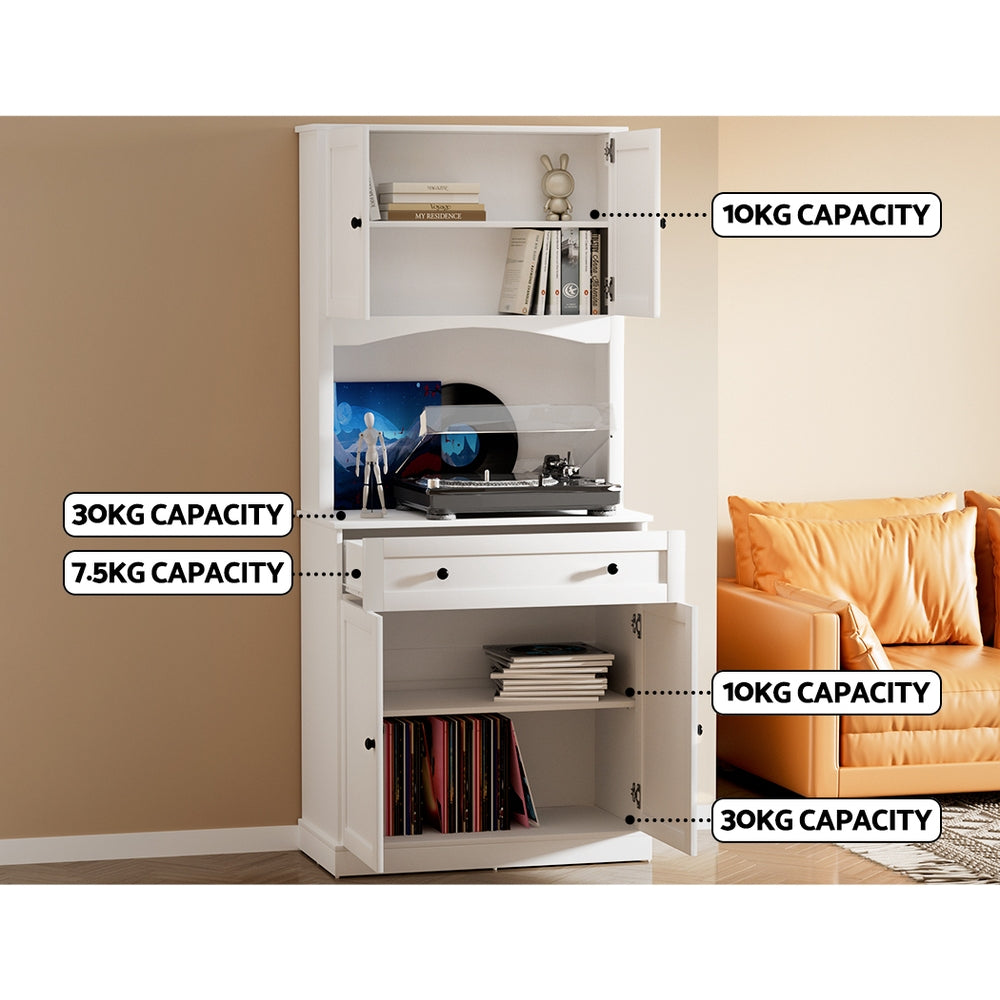 Beini Buffet Sideboard Cabinet White