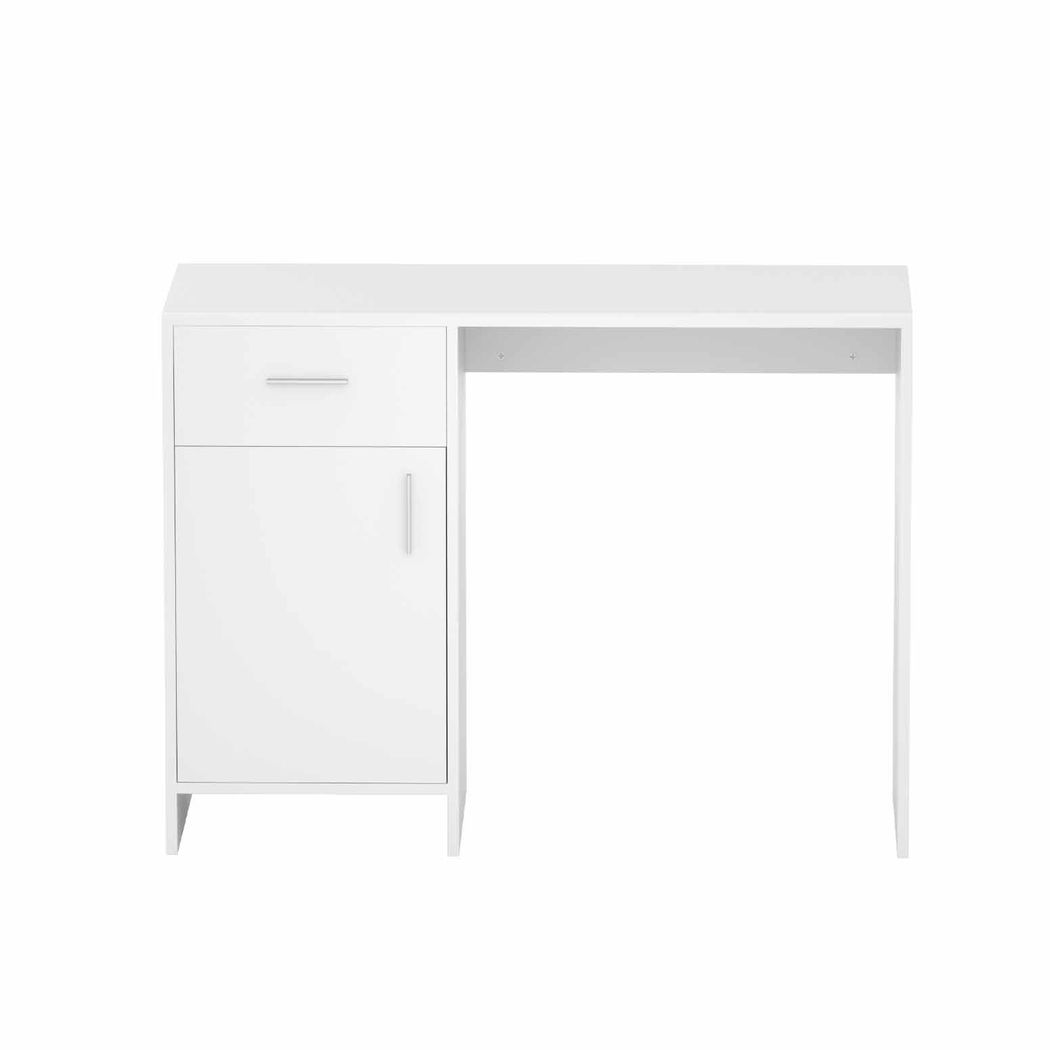 Office Desk and Chair Set 100cm Computer Desk PU Leather Office Chair