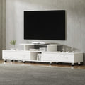 220CM TV Cabinet With Storage Drawers White