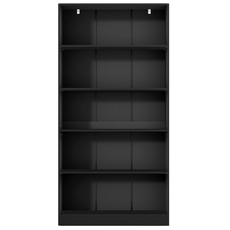 5 Tier Bookshelf Black