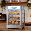 Commercial Food Warmer 850W 3 Shelf Heated Display Cabinet