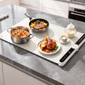 Electric Food Warming Mat 60 x 38cm with Timer and Safety Lock - White