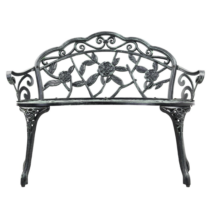 Victorian Garden Bench (Green)