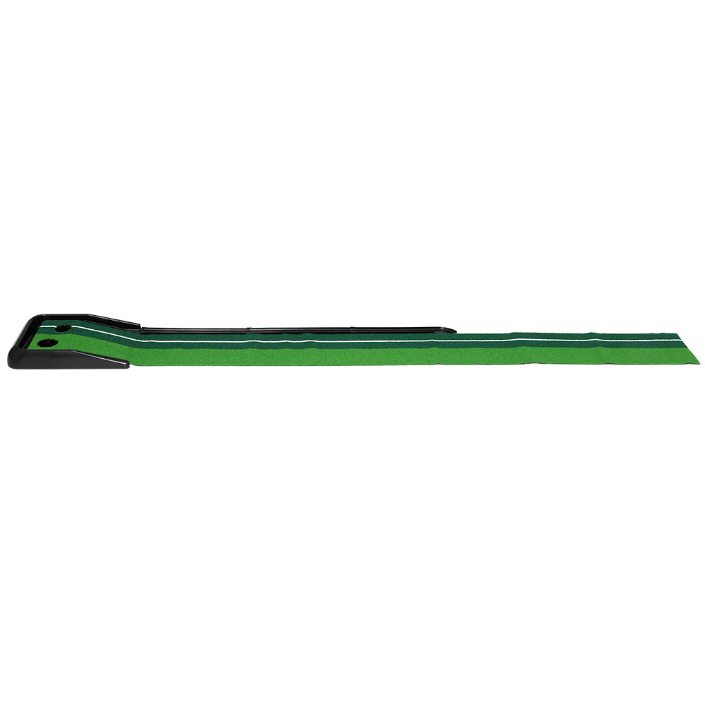 3M Golf Putting Practice Mat with Auto Return Track - Green
