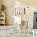 Clothes Rack Foldable Airer Drying Rack Portable No Assembly Required