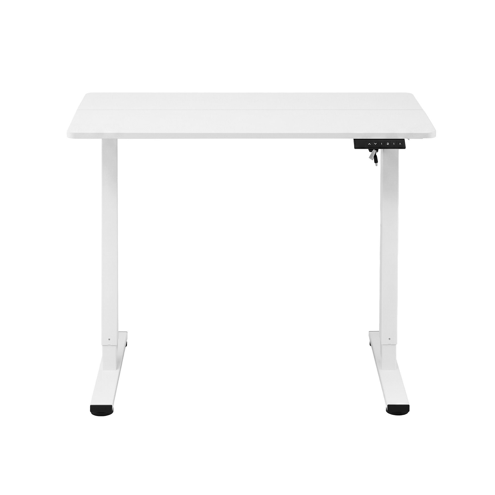 Standing Desk Electric Adjustable Ergonomic Office Table 100cm White