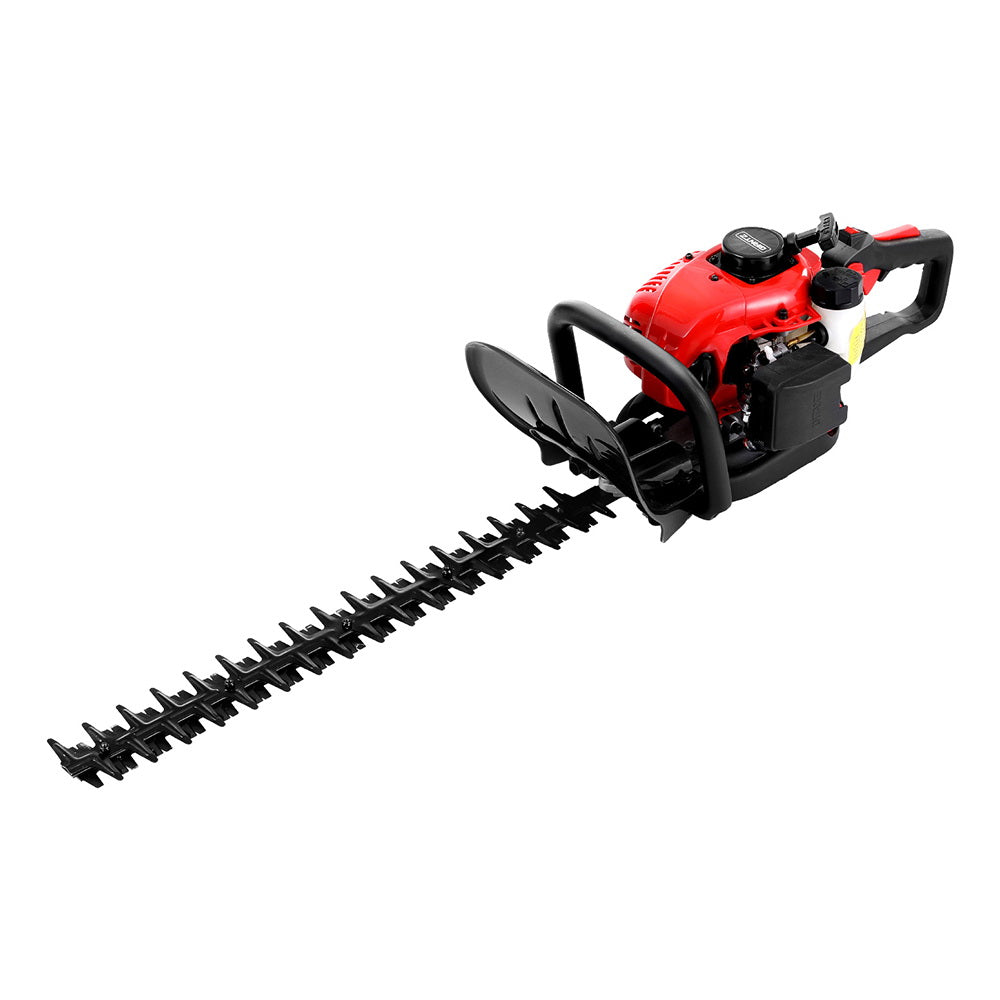 25.4CC Petrol Hedge Trimmer 24inch Dual Blade Tree Grass Garden Tool
