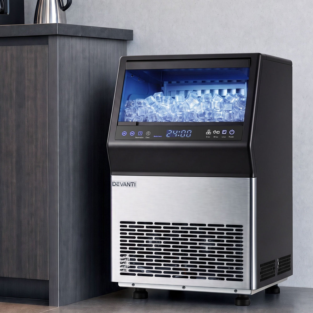 35kg Commercial Freestanding Ice Maker Ice Cube Machine