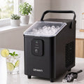 Portable Ice Maker 11-12kg Daily Capacity Bullet Cube Machine - Black