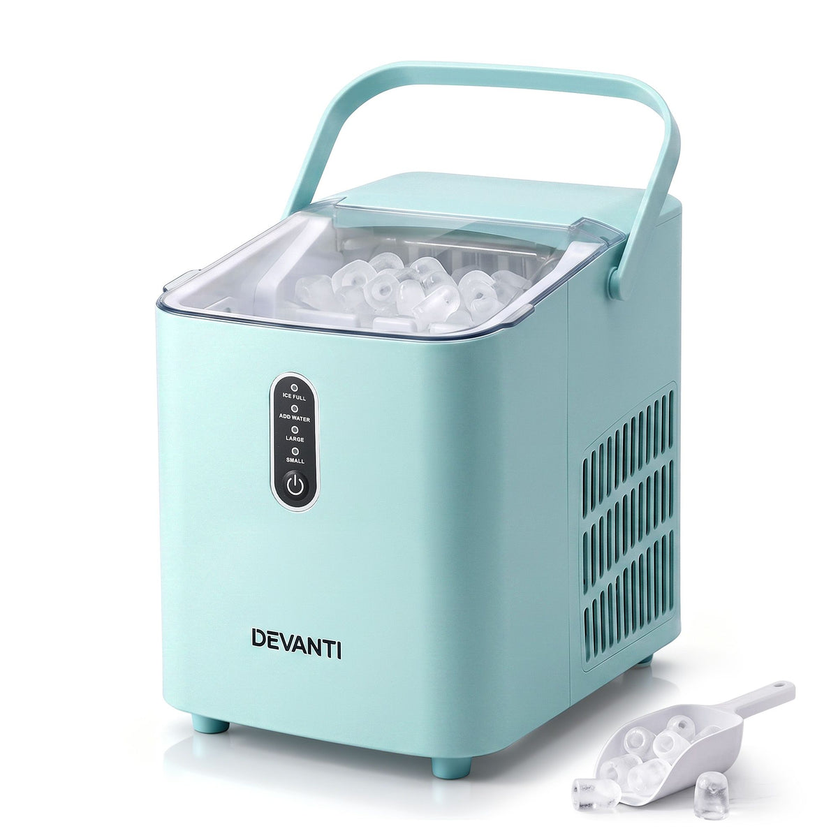 12KG Portable Bullet Ice Maker Machine - Green