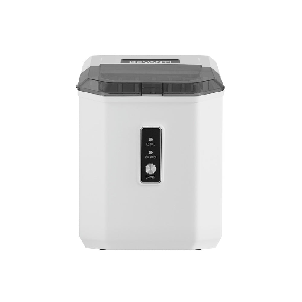 12kg Ice Maker Machine Portable Countertop 2L White