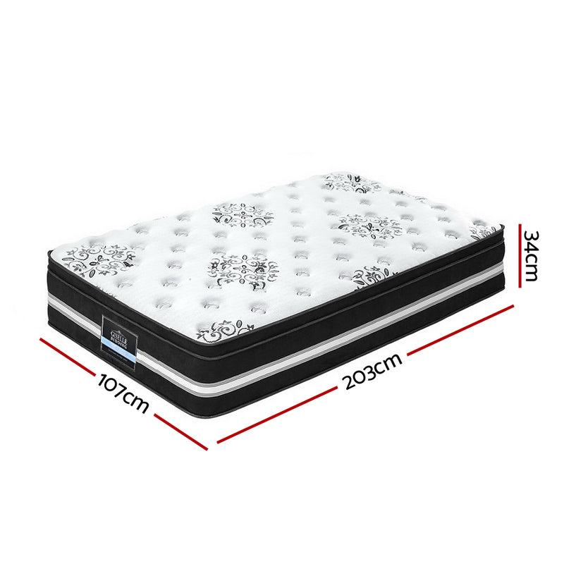 King Single | Giselle Bedding Donegal Series 34cm Euro Top Mattress