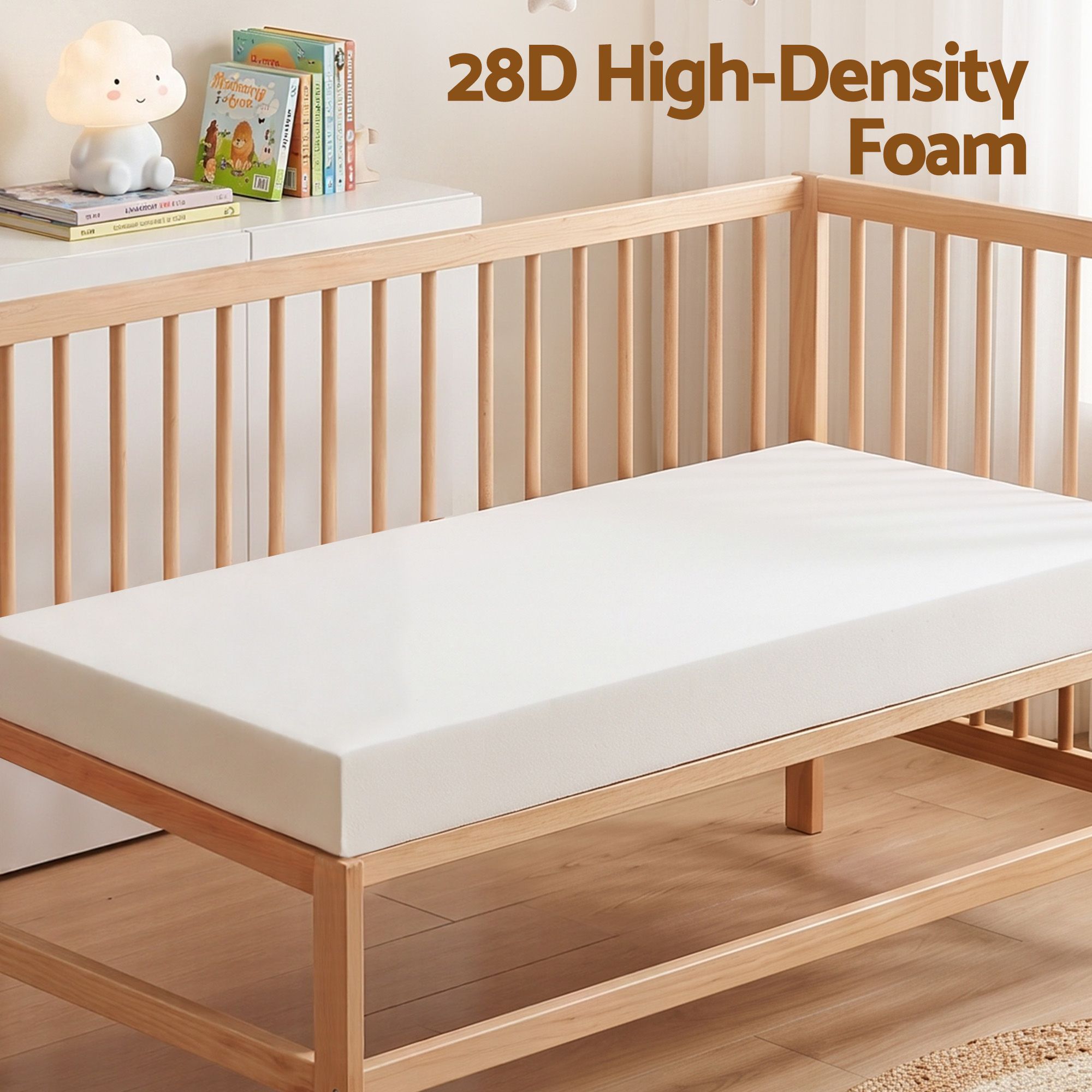 Giselle Bedding Cot Mattress 11cm Thick with Tencel Cover