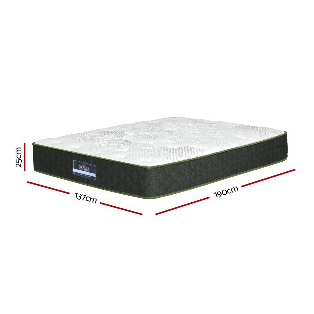 Beryl Series Green Tea Infused Mattress 25cm Thick - Double