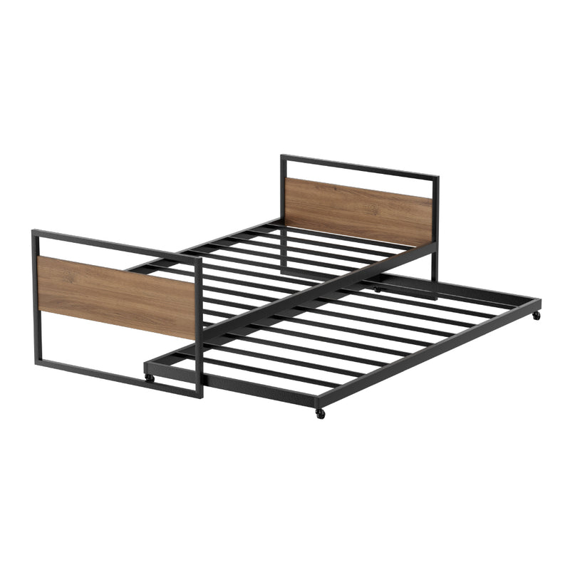 Trundle Single Bed Frame