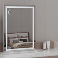 Bluetooth Makeup Mirror 58x80cm Hollywood Vanity with LED Light Crystal