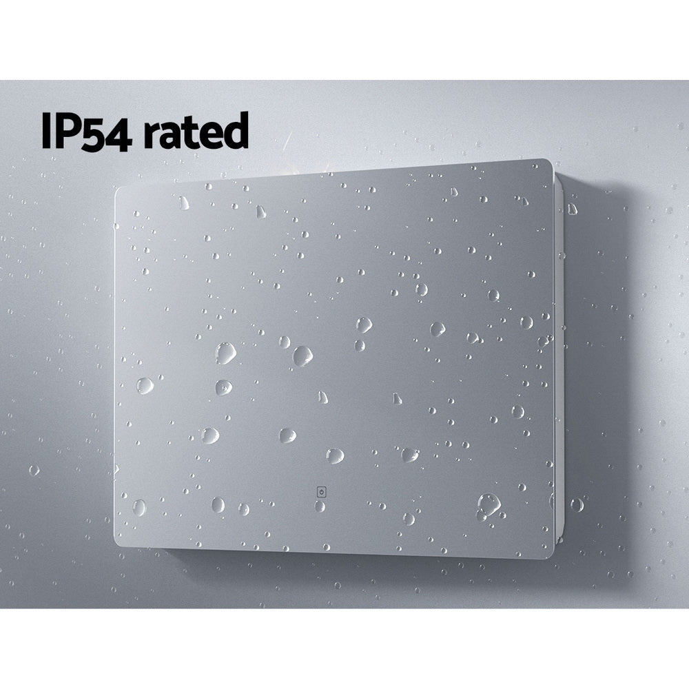 Wall Mirror 70X50cm with LED Light Bathroom Home Decor Rectangle