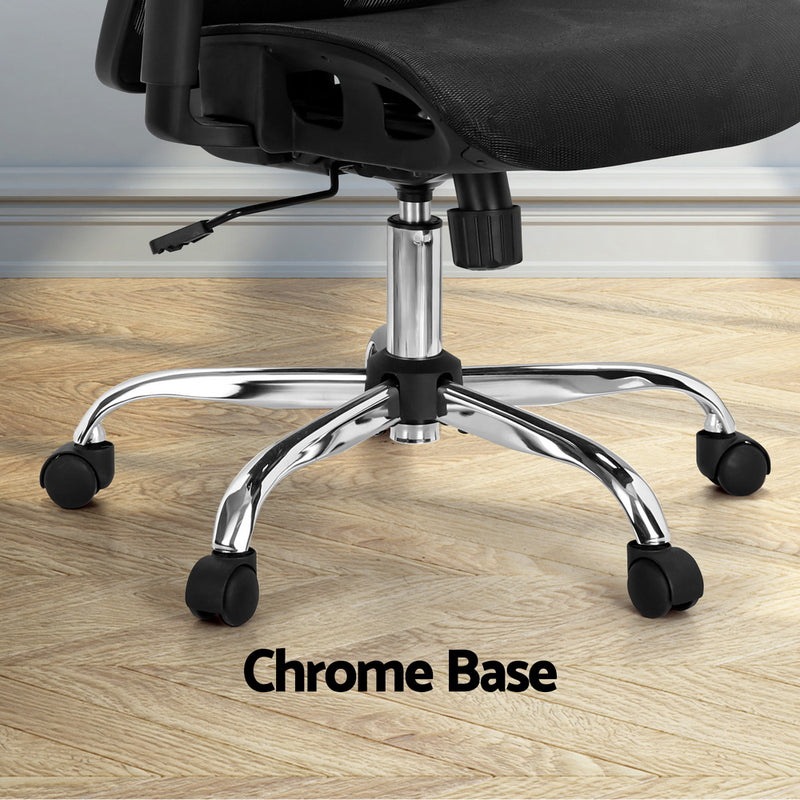 Ergonomic High Back Office Chair Black Mesh