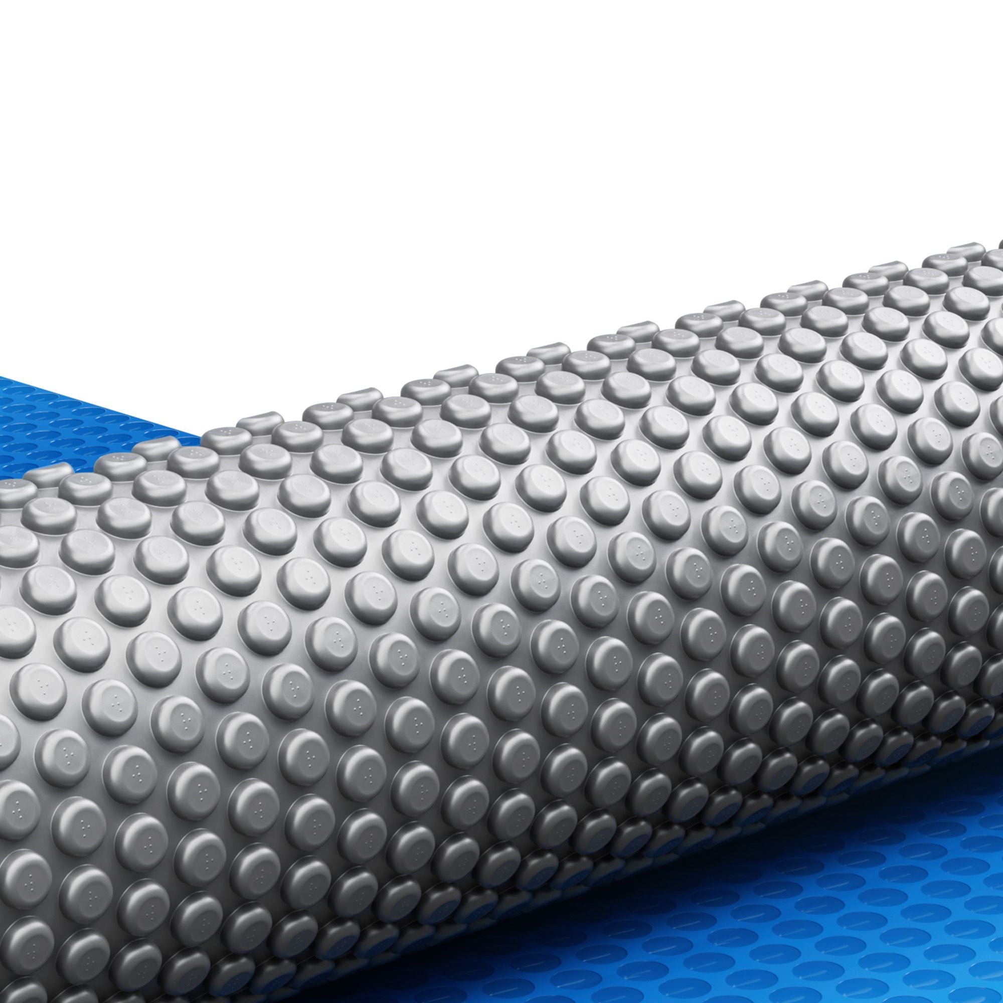 Pool Cover 600 Micron 7x4m Bubble Heat Solar Blanket Blue Silver