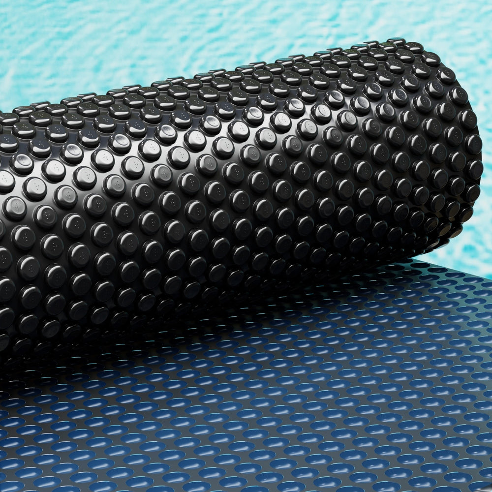 Pool Cover 600 Micron 8.5x4.2m Swimming Pool Solar Blanket Blue Black