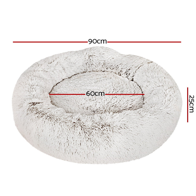 Dog Bed Pet Bed Cat Large 90cm White