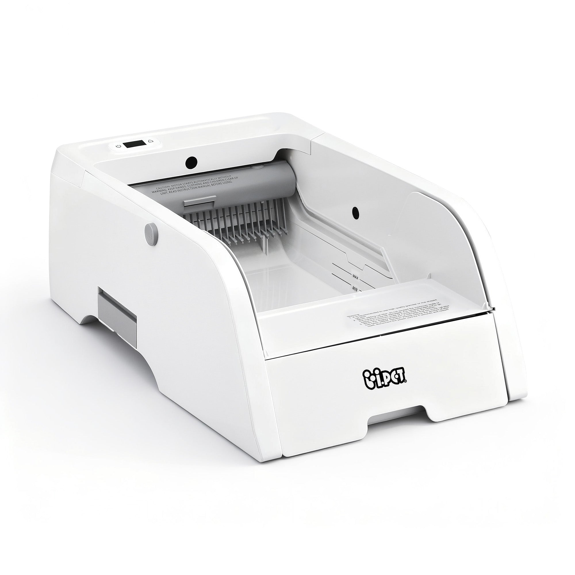 Automatic Self-Cleaning Cat Litter Box with App Control 5L Capacity - White