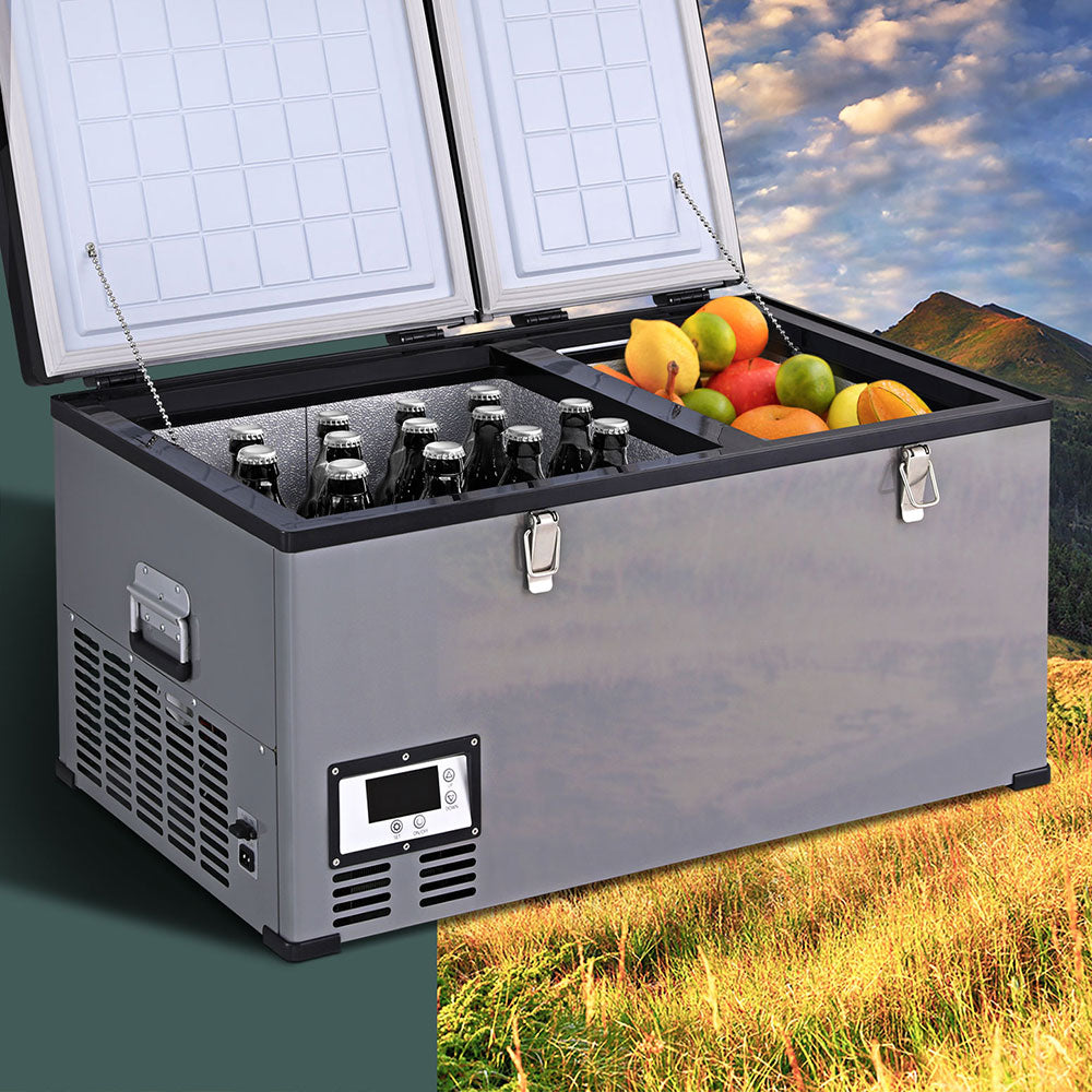 Camping Fridge 80L Portable Bar Fridges Freezer 12V/24V/240V