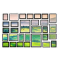 30PCS Photo Frame Set 8x10, 5x7, 4x6, 3.5x5 Inch - Black