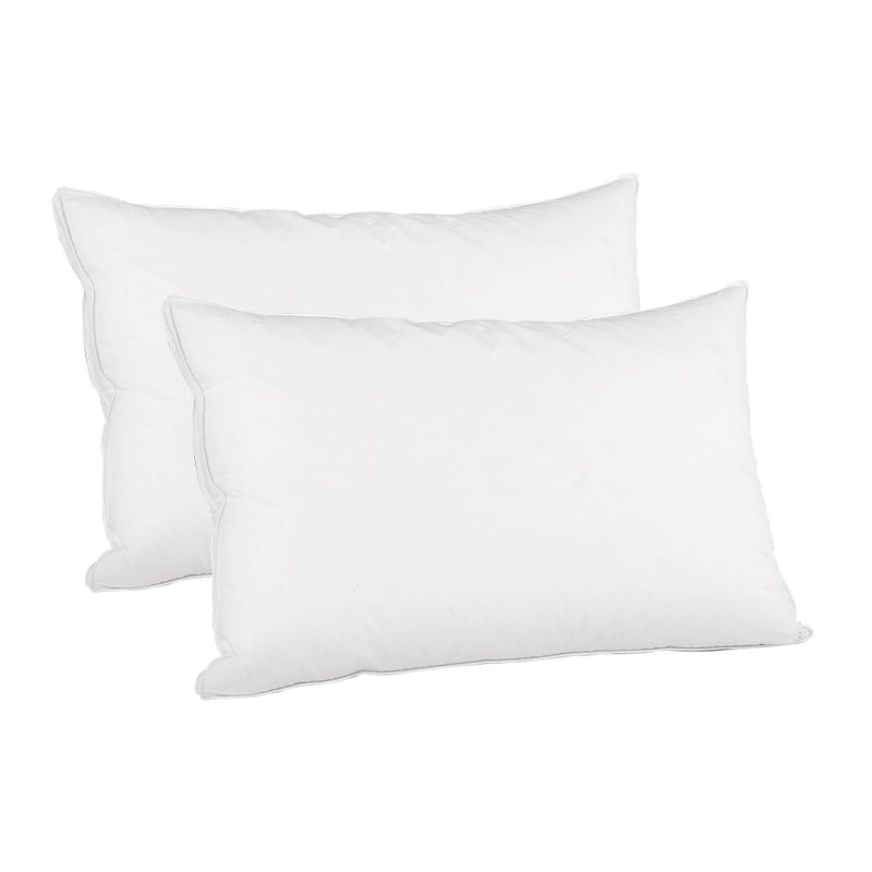 Duck Feather Down Twin Pack Pillows