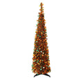 160cm Pop Up Christmas Tree Artificial Christmas Tree Golden Maple Leaf
