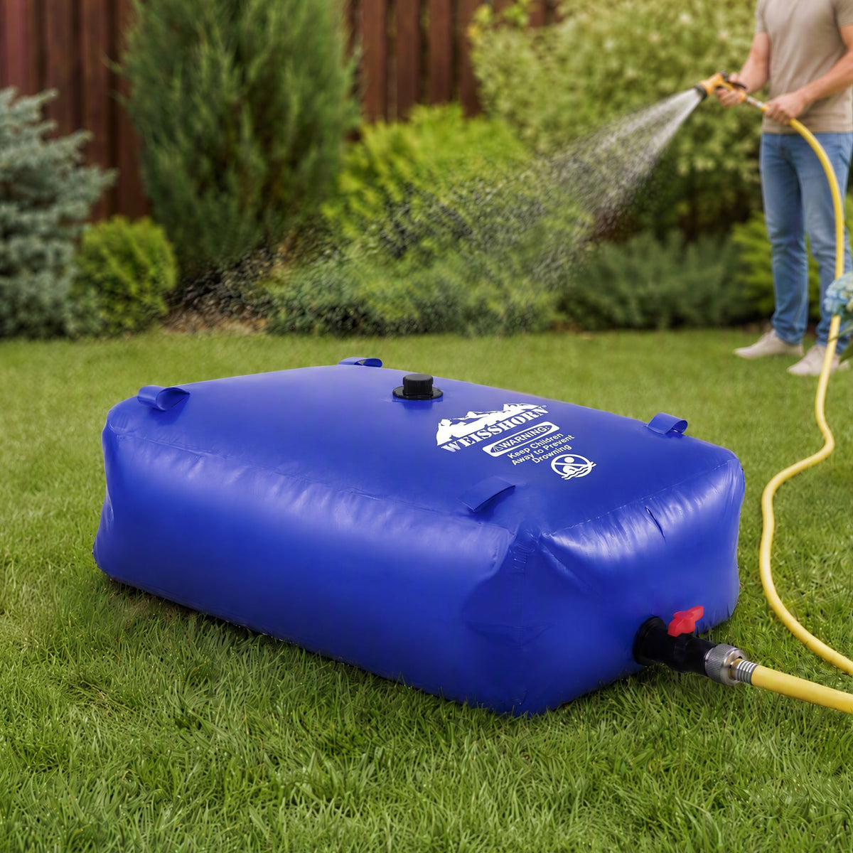 240L Portable Water Bladder Storage Tank for Camping Outdoor