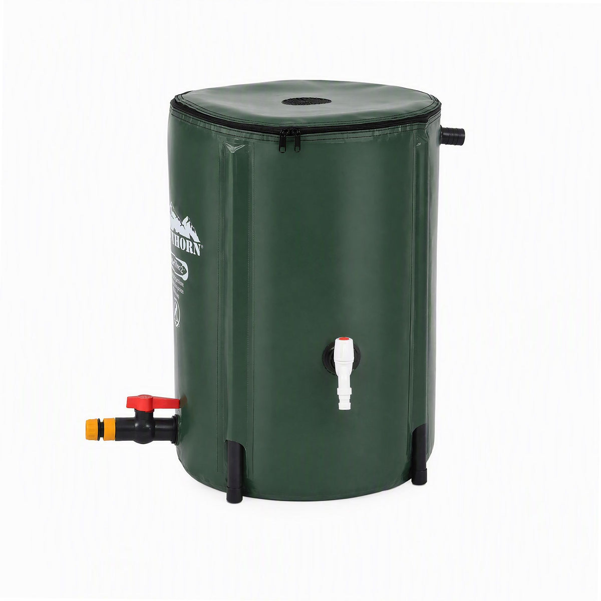 50L Collapsible Rain Barrel Water Storage Tank for Garden Irrigation