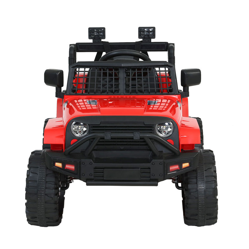 Kids Ride On Car Electric 12V Car Toys Jeep Battery Remote Control Red