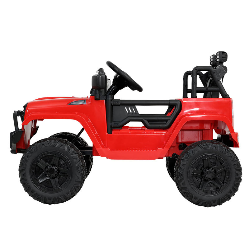 Kids Ride On Car Electric 12V Car Toys Jeep Battery Remote Control Red