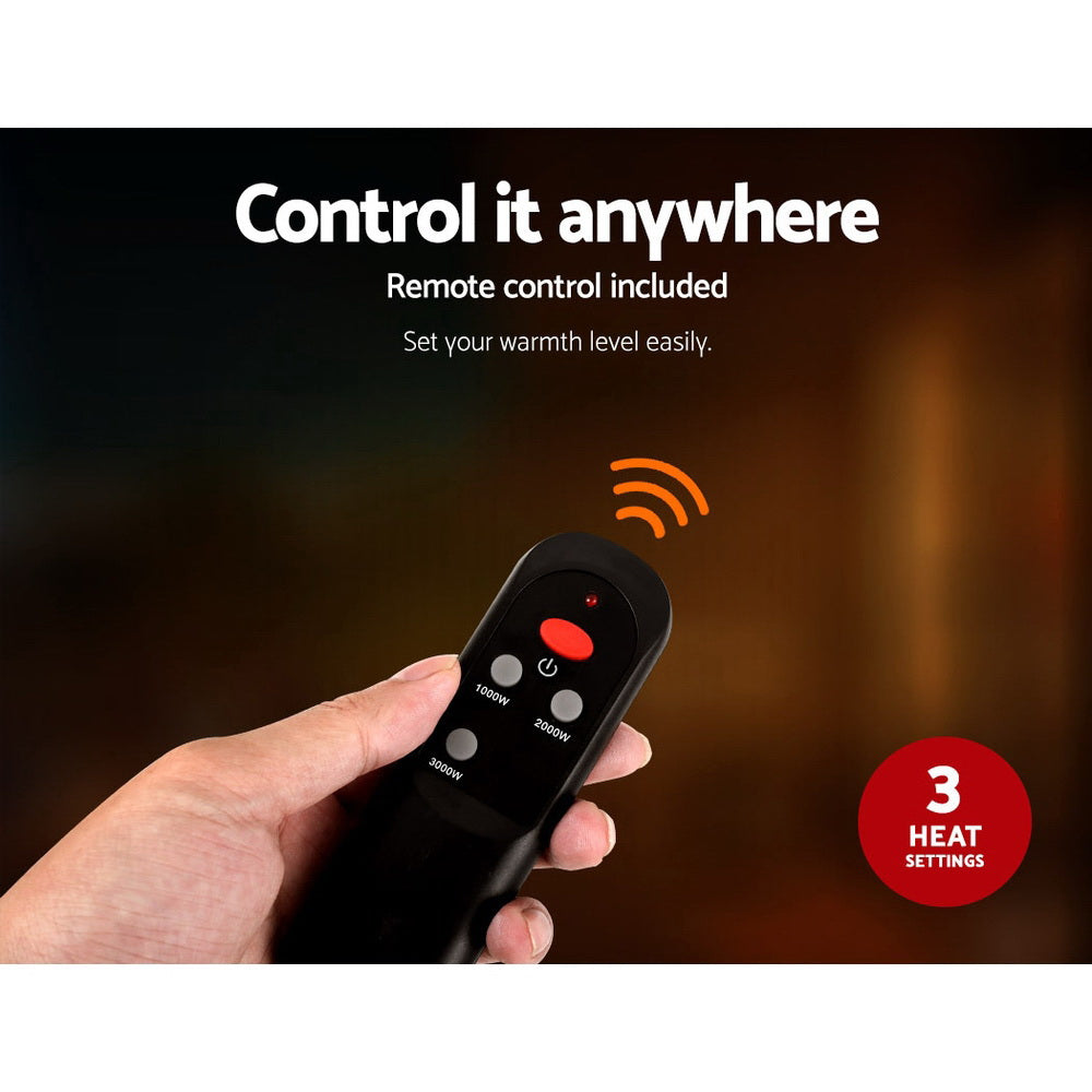 Electric Infrared Strip Heater Radiant Heaters Reamote control 3000W