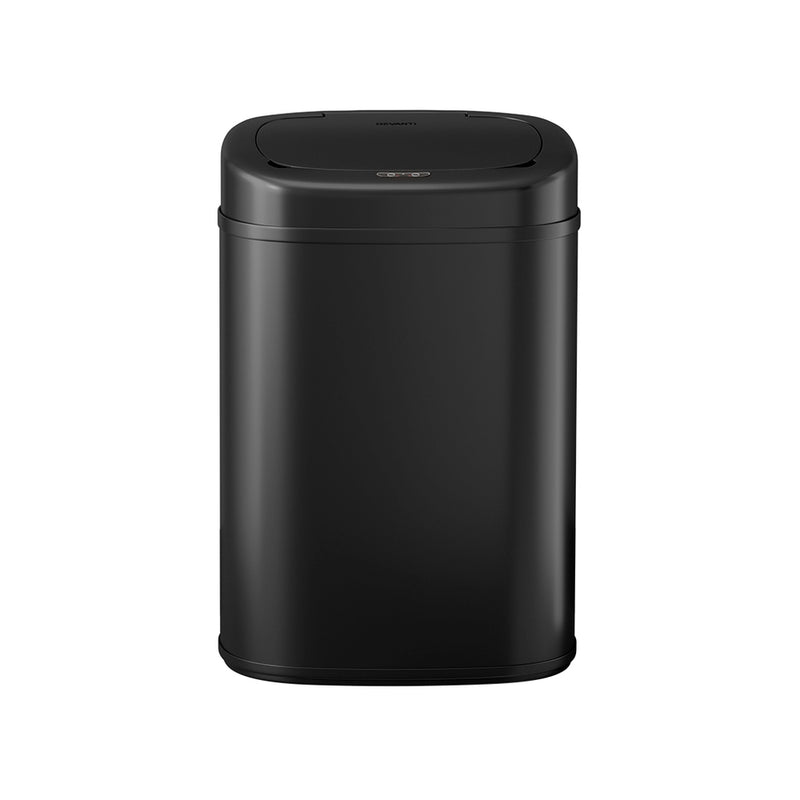 82L Motion Sensor Bin Rubbish Waste Automatic Trash Can Kitchen Black