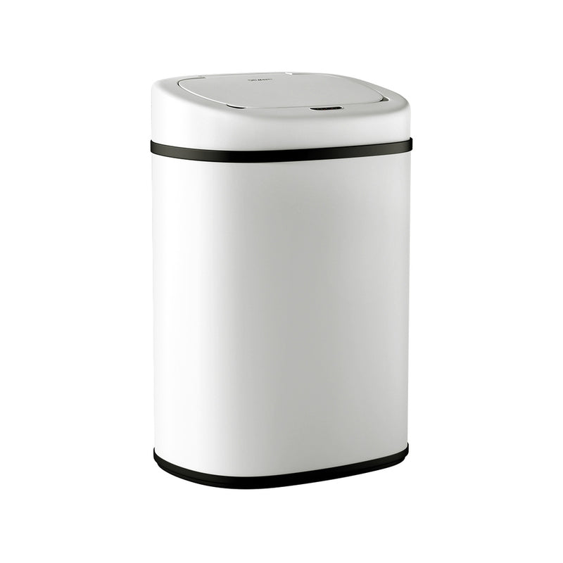 82L Motion Sensor Bin Rubbish Waste Automatic Trash Can Kitchen White