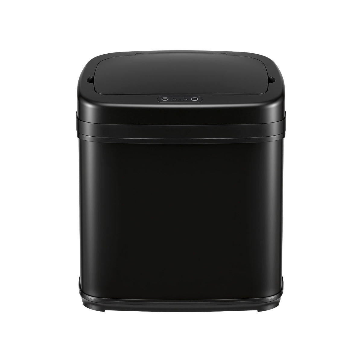 15L Motion Sensor Touchless Bin with Soft-Close Lid - Black