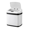 15L Motion Sensor Touchless Bin with Soft-Close Lid - White