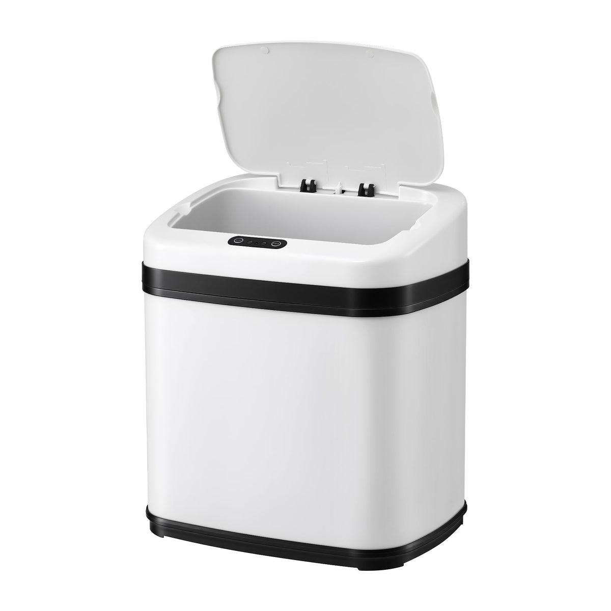 15L Motion Sensor Touchless Bin with Soft-Close Lid - White