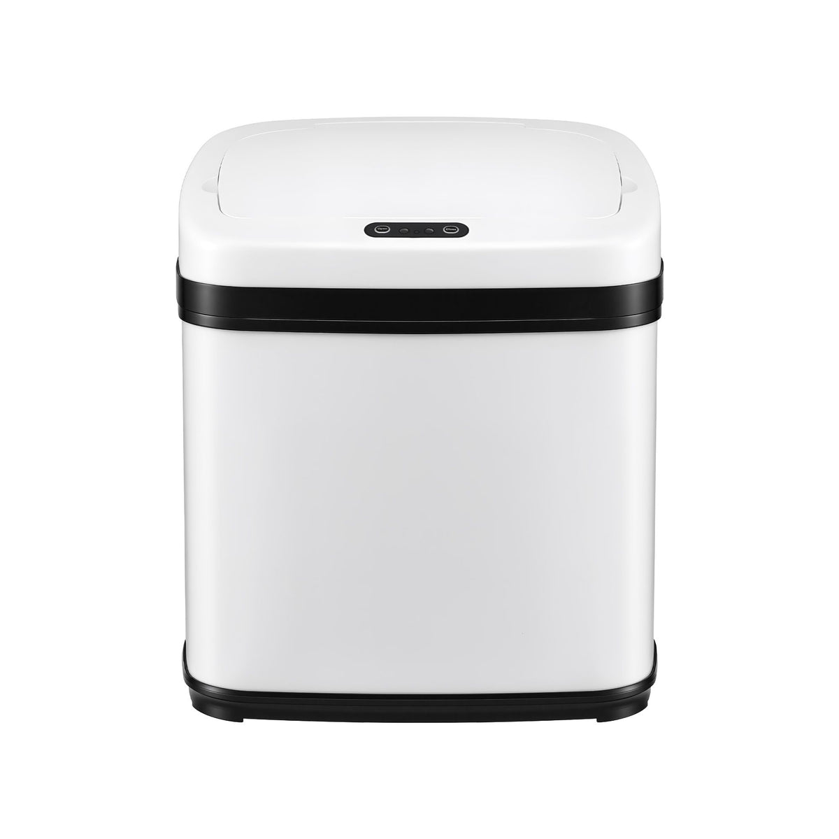 15L Motion Sensor Touchless Bin with Soft-Close Lid - White