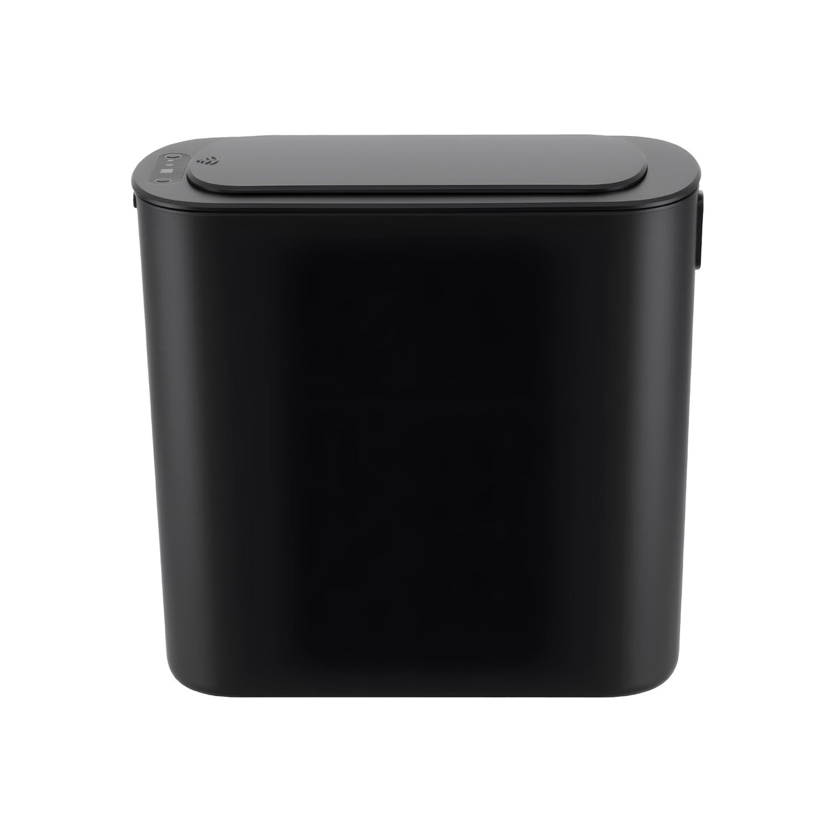 Automatic Motion Sensor Kitchen Trash Bin with Lid 11L Slim Touchless Garbage Can with Liner Holder - Black