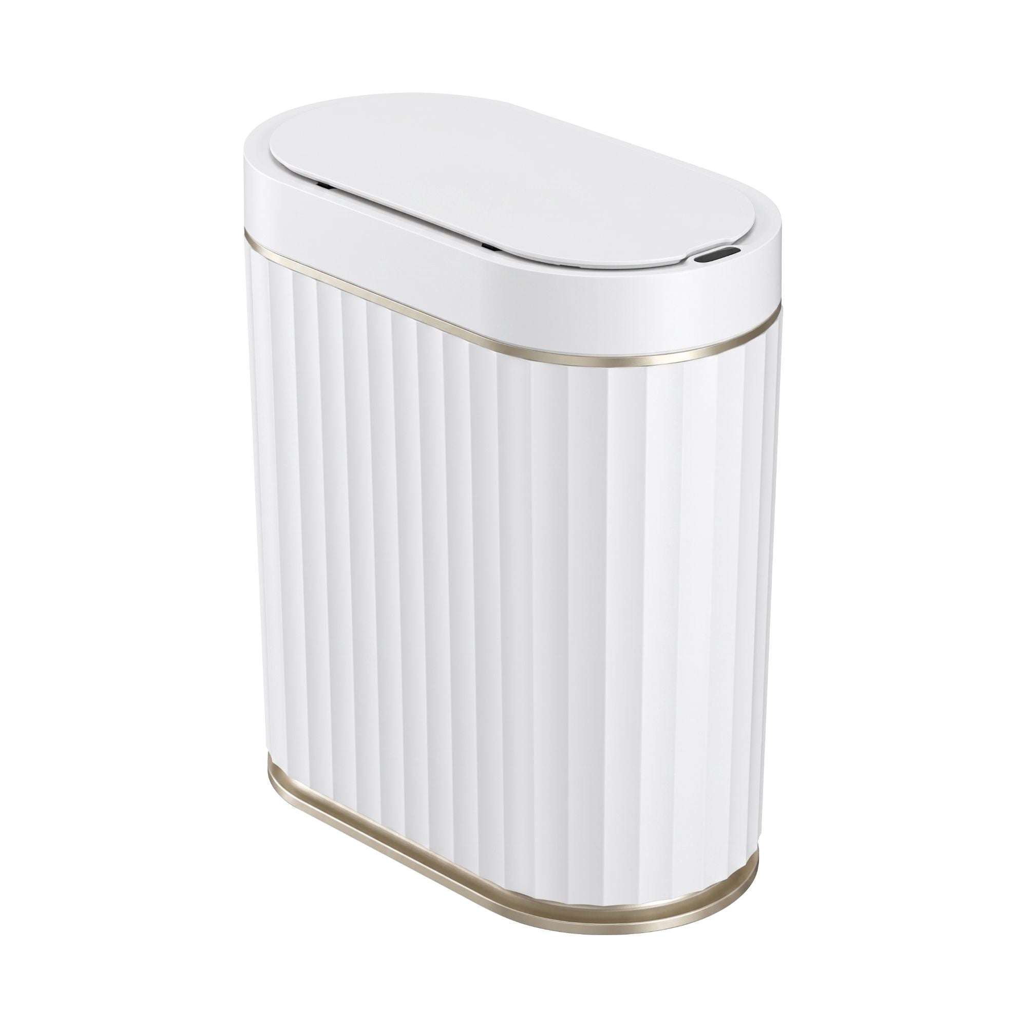 Sensor Bins 7L Motion Sensor Touchless Automatic Slim Trash Can - White